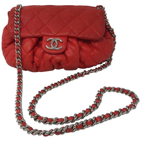 chanel red crossbody bag|authentic chanel crossbody bag.